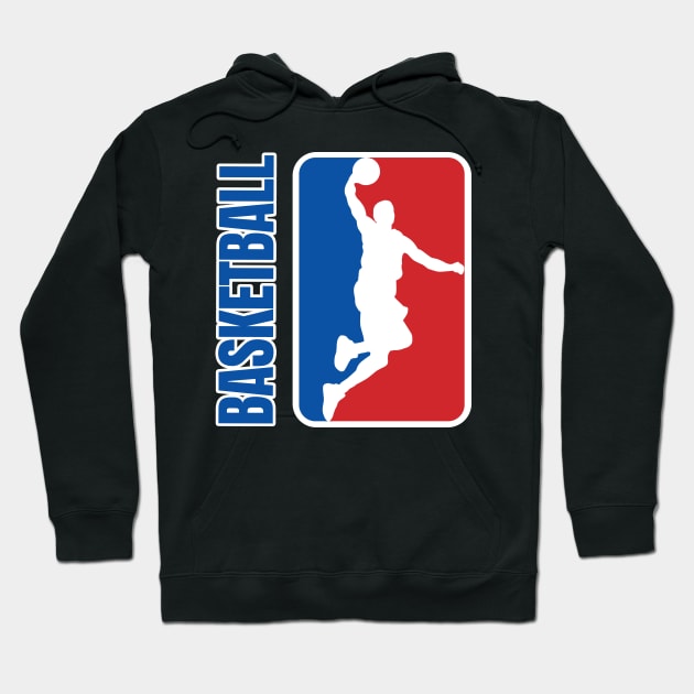 Basketball player in the jump. Hoodie by STARSsoft